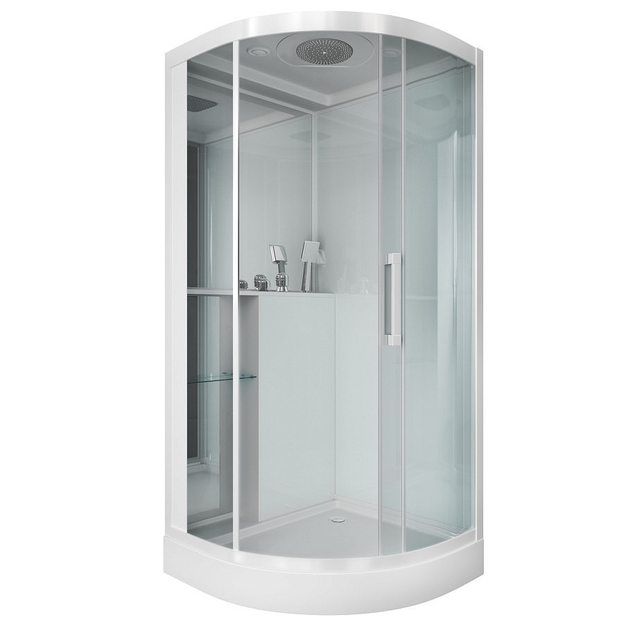 Душевая кабина Grossman GR160 100x100x215 см в 100Kran: Широкий выбор и доступные цены.