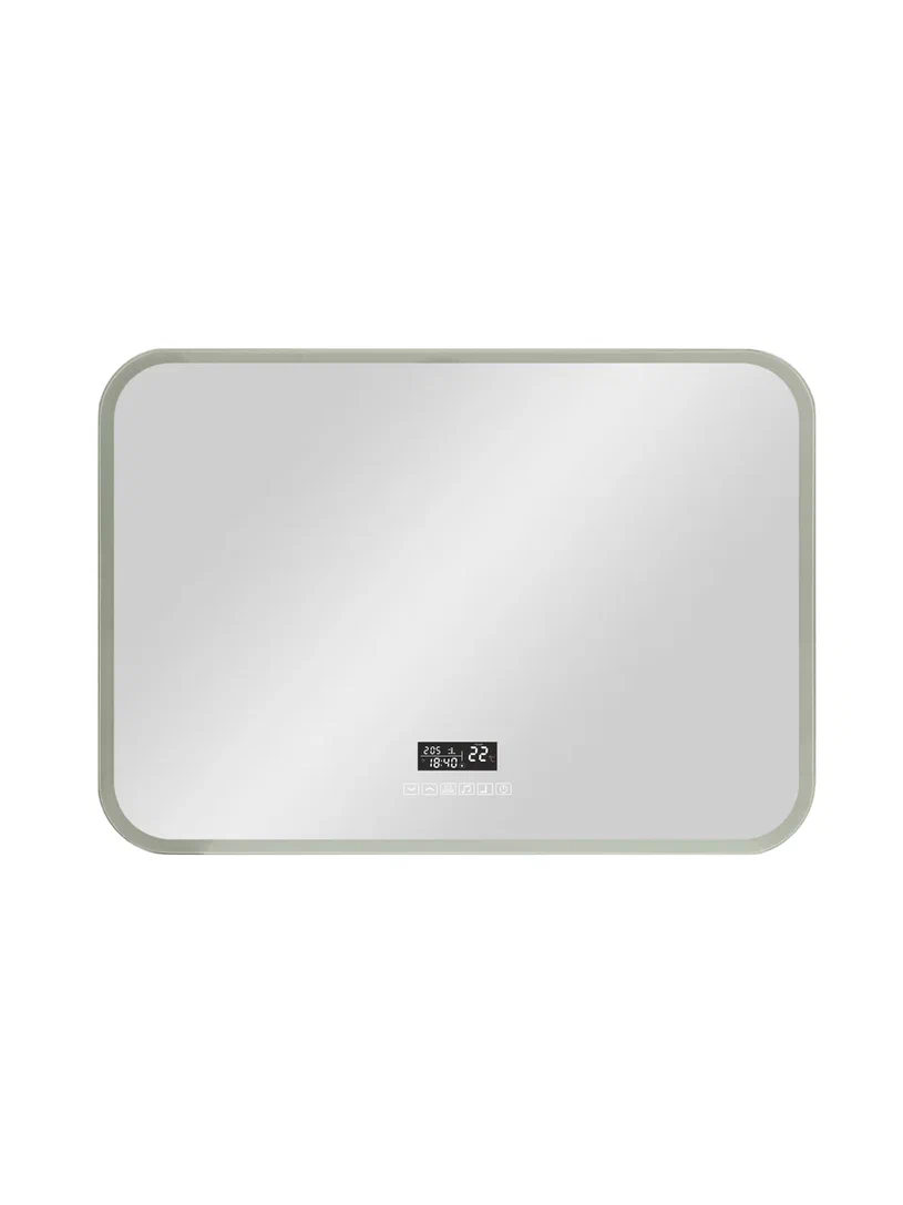 Зеркало с подсветкой "Demure LED" с многофункциональной панелью 1000x700 ЗЛП259 100Kran: Широкий выбор и доступные цены.