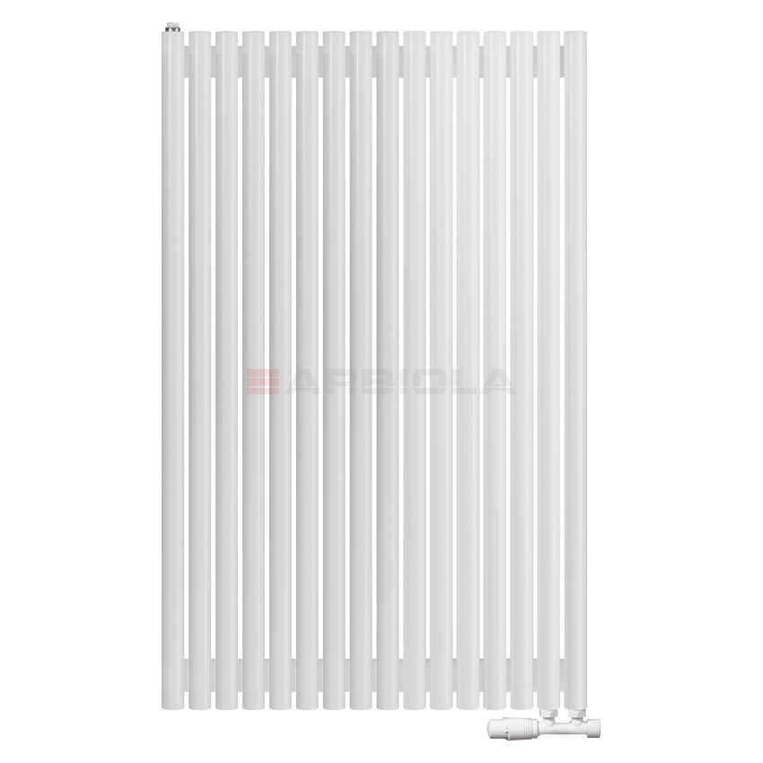 Вертикальный радиатор с нижним подключением Arbiola Iris V 108851 79,2 х 100 см ral classic от интернет-магазина сантехники 100Kran!