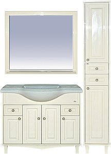 Тумба под раковину Misty Шармель 105 Л-Шрм01105-5812Я бежевый в 100Kran: Широкий выбор и доступные цены.