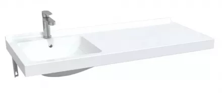 Раковина над стиральной машиной 1Marka Wash 110 Polytitan Ц00002713 100Kran: Широкий выбор и доступные цены.