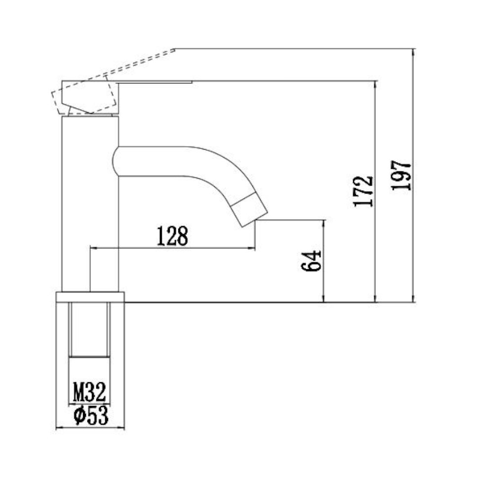 Смеситель для раковины Fmark FS8201 сатин в 100Kran: Широкий выбор и доступные цены.