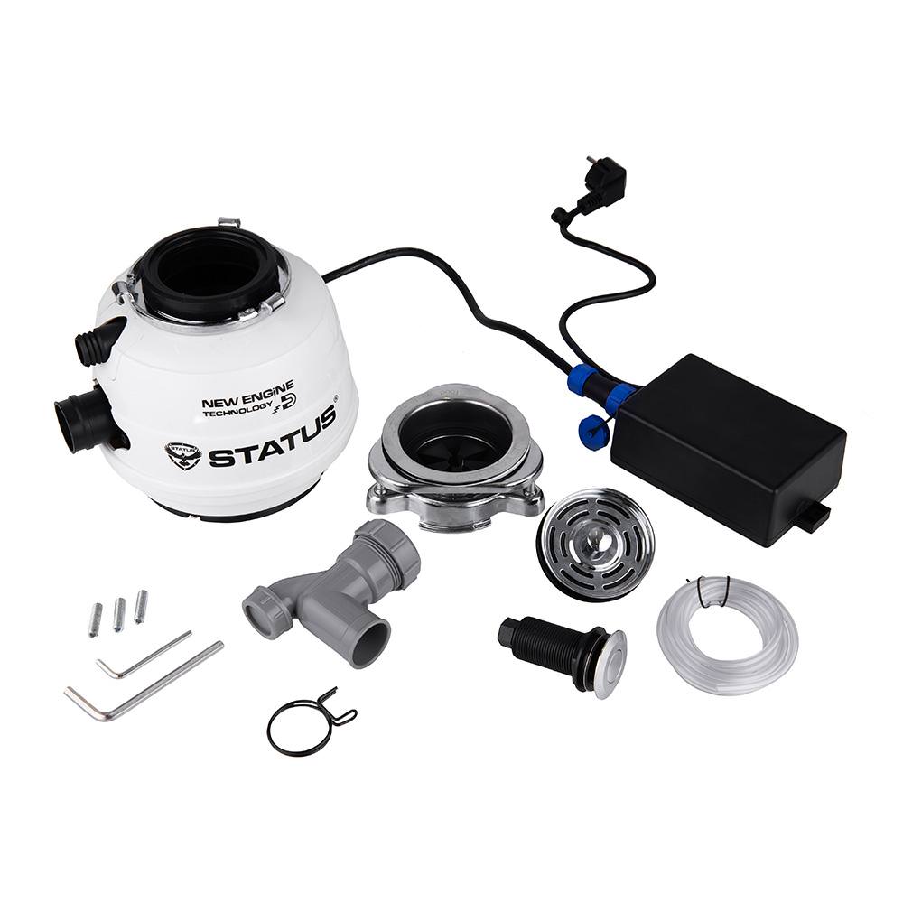 Измельчитель пищевых отходов STATUS NEXT 200 Compact, бытовой 09810701 в 100Kran: Широкий выбор и доступные цены.