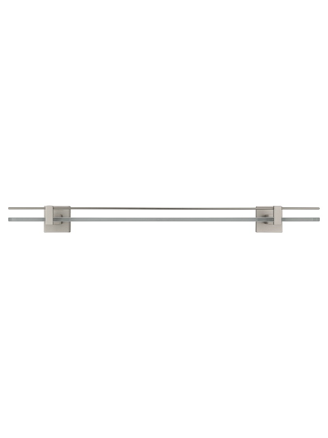 Полка для ванной стеклянная Wonzon & Woghand POLO WW-8927-BN брашированный никель в 100Kran: Широкий выбор и доступные цены.