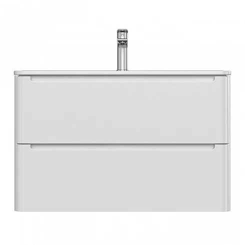 Тумба с раковиной подвесная 80 см Edifice IDDIS EDI80W0i95K белая в 100Kran: Широкий выбор и доступные цены.