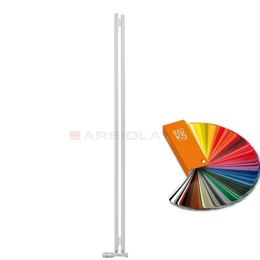 Вертикальный радиатор с нижним подключением Arbiola Compact V 102913 8 х 175 см ral classic от интернет-магазина сантехники 100Kran!