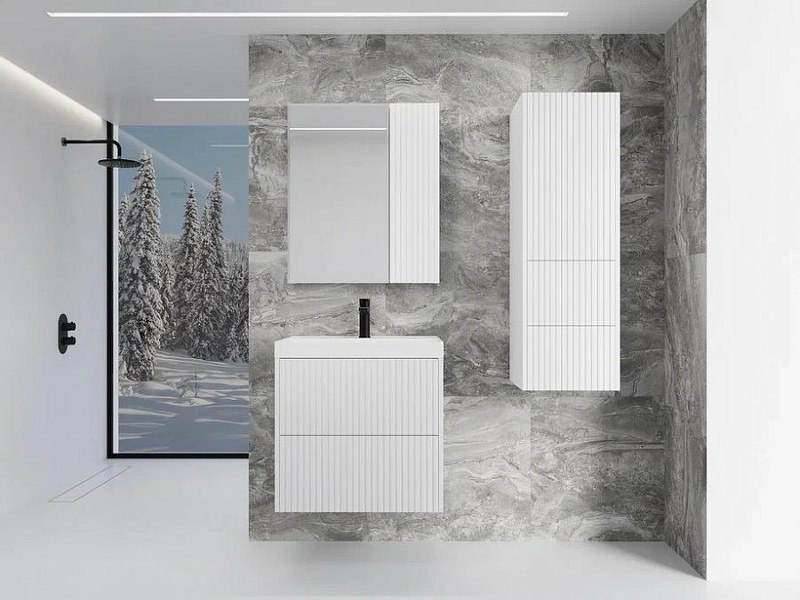 Зеркальный шкаф Style Line Стокгольм 70 ЛС-00002322 белый создать уют и комфорт, это просто!