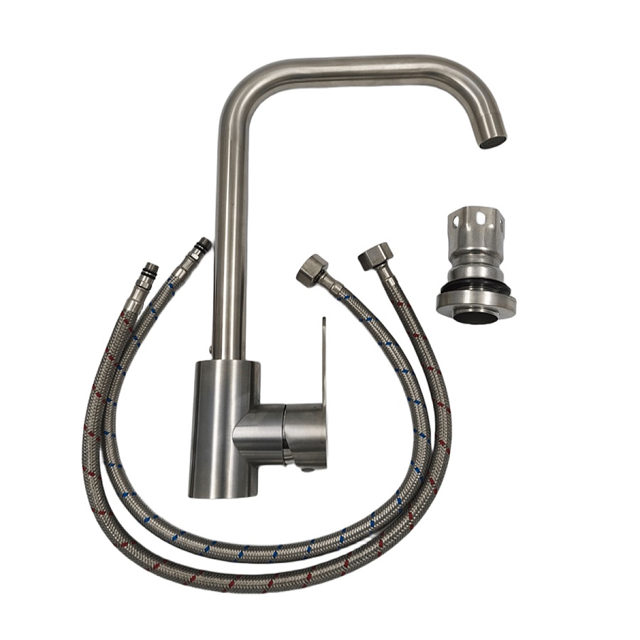 Смеситель для кухни Maretti Project-S PS31RZZ57 сатин в 100Kran: Широкий выбор и доступные цены.