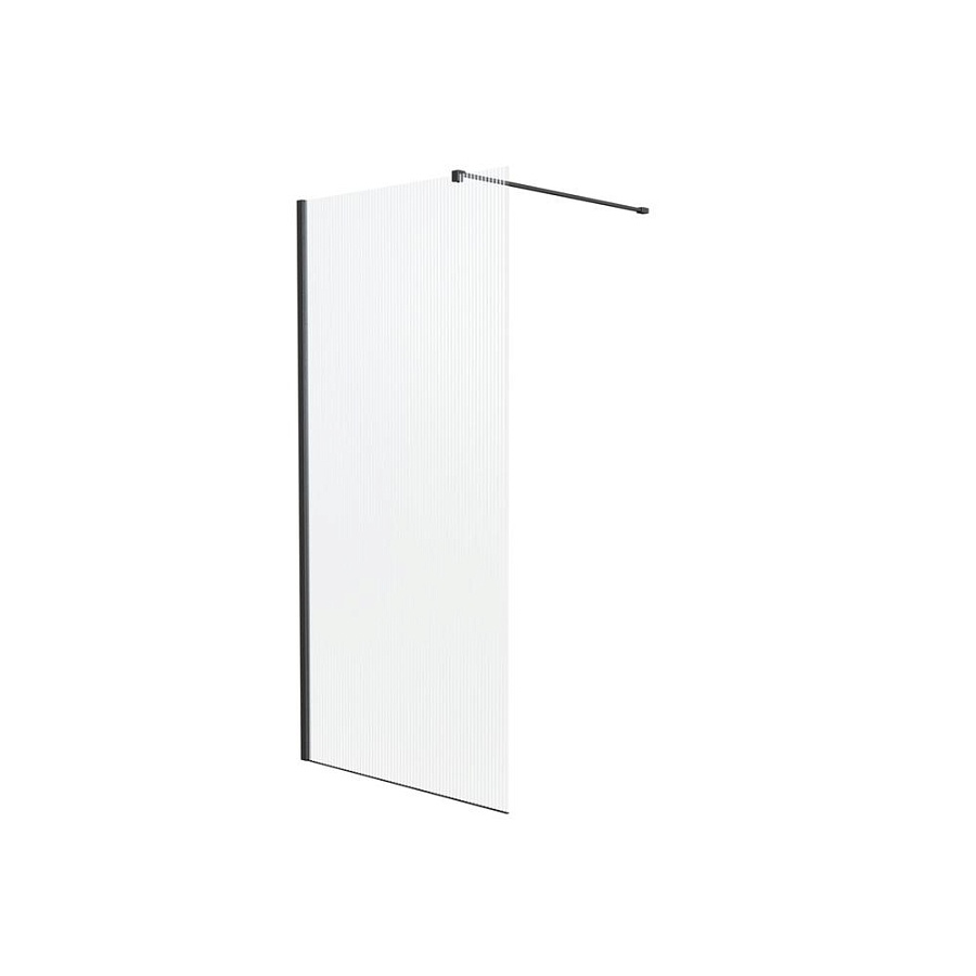 Душевая перегородка Knotlor VELUM RIPPLE WI100CG1GM 100х200 см оружейная сталь в 100Kran: Широкий выбор и доступные цены.