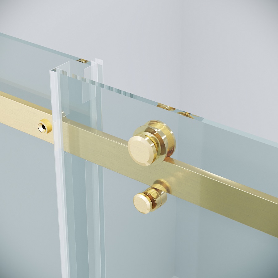 Душевое ограждение Grossman Classic 100x70x195 см 120.K33.04.1080.32.00 золото сатин в 100Kran: Широкий выбор и доступные цены.