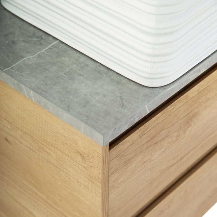Столешница из керамогранита BelBagno 100 см KEP-80-MGL-W0 Marmo Grigio Lucido в 100Kran: Широкий выбор и доступные цены.