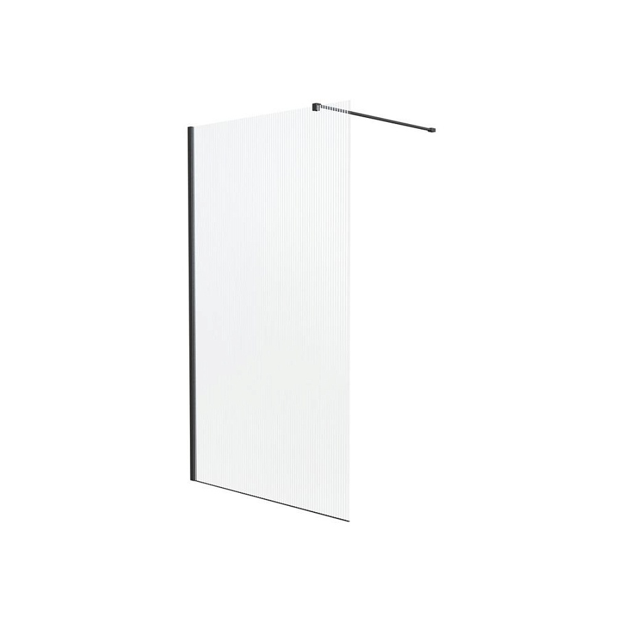 Душевая перегородка Knotlor VELUM RIPPLE WI120CG1GM 120х200 см оружейная сталь в 100Kran: Широкий выбор и доступные цены.