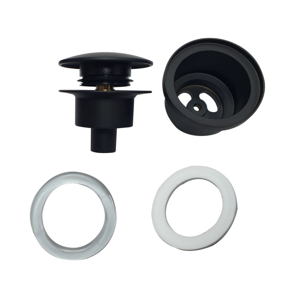 Донный клапан Haiba HB64-7 черный в 100Kran: Широкий выбор и доступные цены.