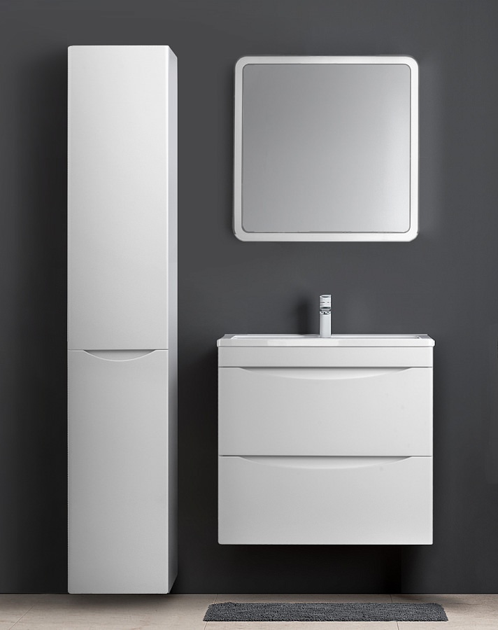 Пенал напольный Style Line 30 см  Бергамо СС-00002326 антискрейтч белый в 100Kran: Широкий выбор и доступные цены.