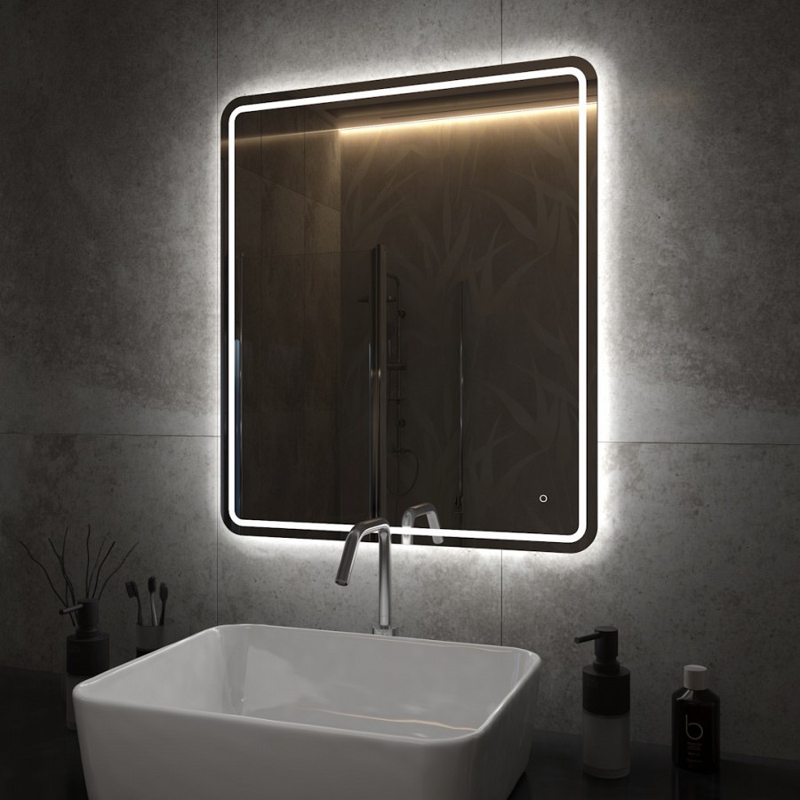 Зеркало с подсветкой Maretti Florenza FL146070P34EL 60x70 см 100Kran: Широкий выбор и доступные цены.
