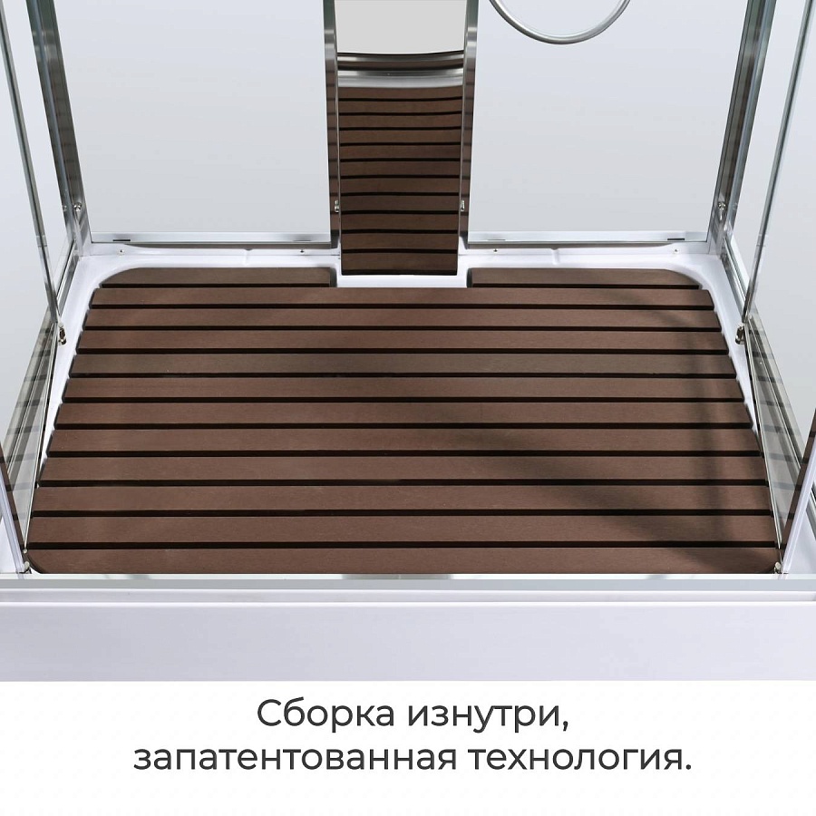 Душевая кабина AvaCan  120 х 90 см Z1912LEDMT в 100Kran: Широкий выбор и доступные цены.