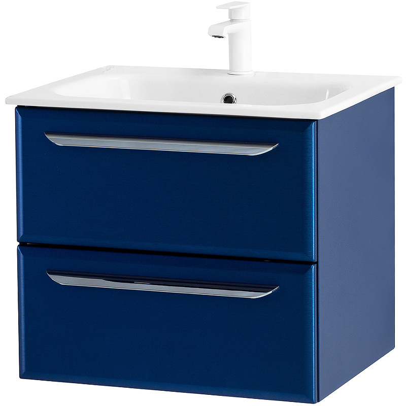 Тумба с раковиной подвесная CEZARES 60 см ECO-CER-600-2C-SO-SPF-P Sapfiro в 100Kran: Широкий выбор и доступные цены.