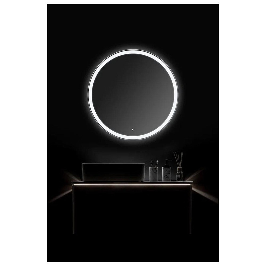 Зеркало с подсветкой Silver Mirrors Perla neo D77 см LED-00002400 100Kran: Широкий выбор и доступные цены.