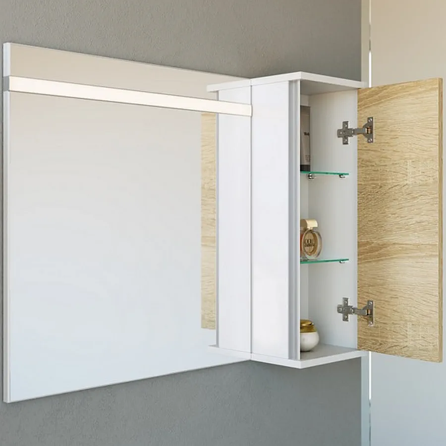 Зеркало с подсветкой AQWELLA Miami 75 см Mai.02.07 100Kran: Широкий выбор и доступные цены.