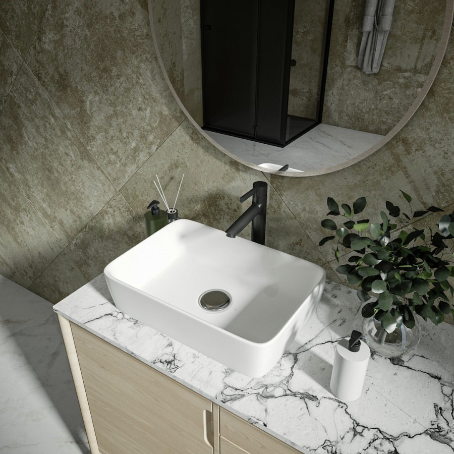Раковина накладная Maretti Umbria UM13NS03-740 47,5 см белая в 100Kran: Широкий выбор и доступные цены.