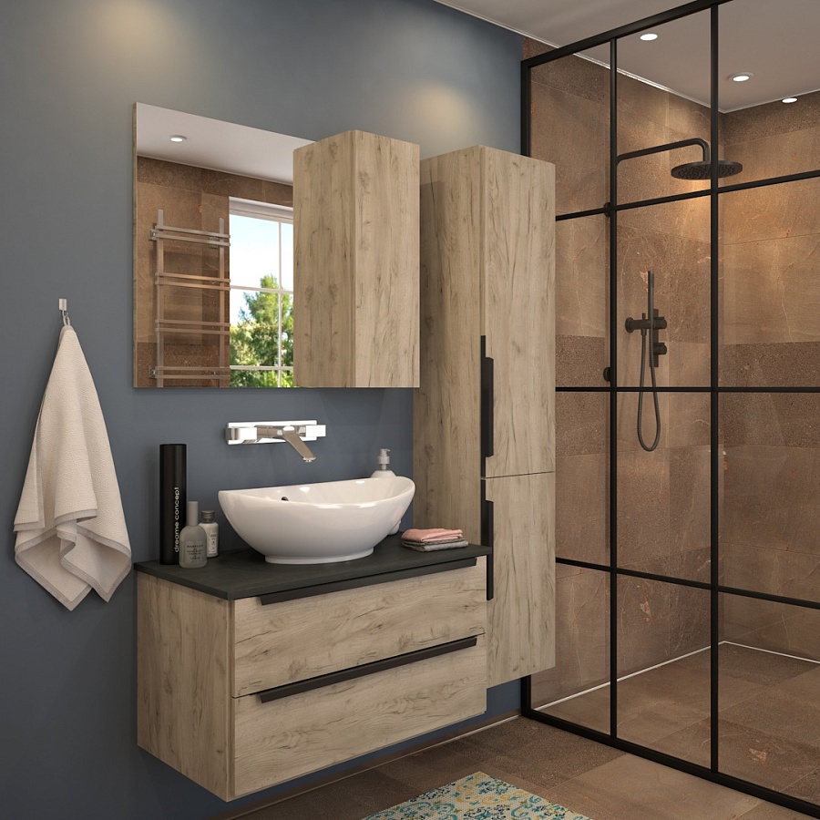 Раковина накладная Maretti Eleganza EN13NS48-844 59 см белая в 100Kran: Широкий выбор и доступные цены.