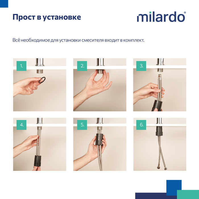 Смеситель для умывальника Niagara Milardo NIASB00M01 хром в 100Kran: Широкий выбор и доступные цены.