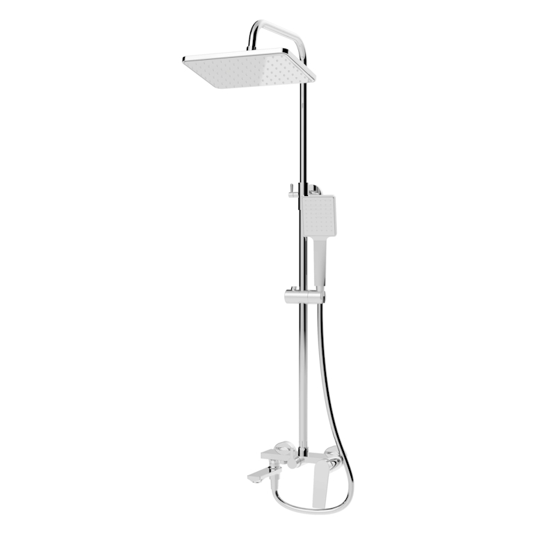 Душевая система Knotlor MUSE KN-62 хром в 100Kran: Широкий выбор и доступные цены.
