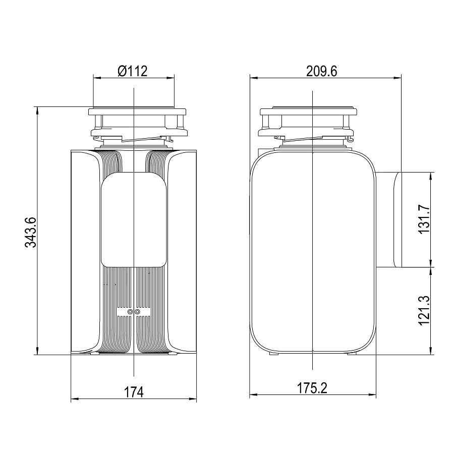 Измельчитель пищевых отходов Lemark DON 3600 9940095 хром в 100Kran: Широкий выбор и доступные цены.