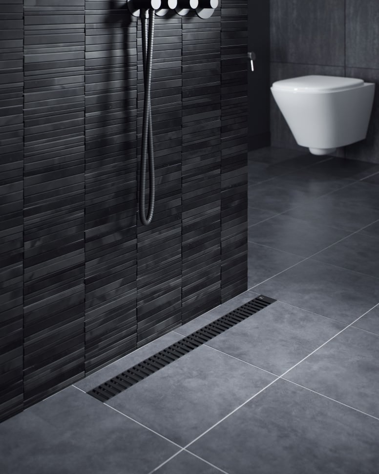 Душевой лоток TIMO Drain System DS230106/03 черный в 100Kran: Широкий выбор и доступные цены.