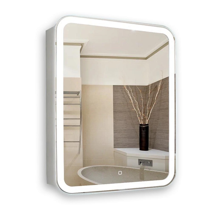 Зеркальный шкаф с подсветкой Silver Mirrors Фиджи 60 х 80 см LED-00002364 сенсорный выключатель создать уют и комфорт, это просто!