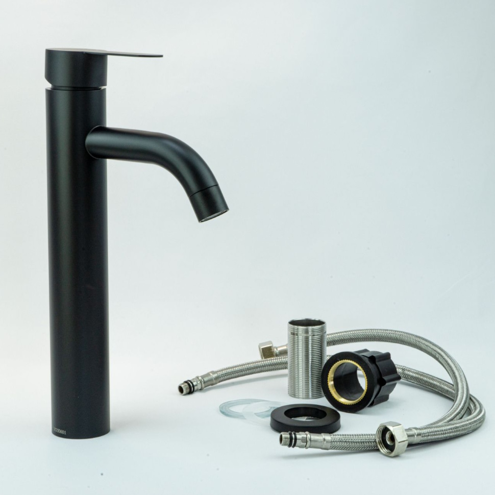 Смеситель для раковины Fmark FS8211H черный в 100Kran: Широкий выбор и доступные цены.