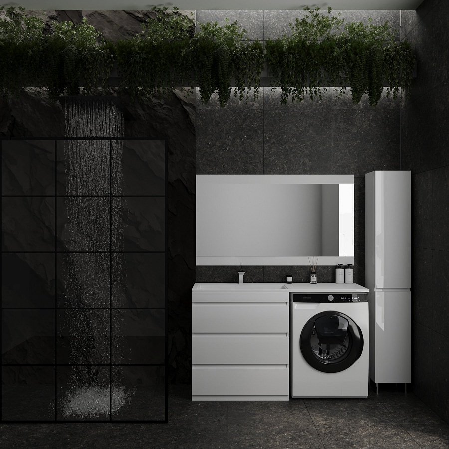 Зеркало  Style Line  "Даллас 140" Люкс белое СС-00002356 100Kran: Широкий выбор и доступные цены.