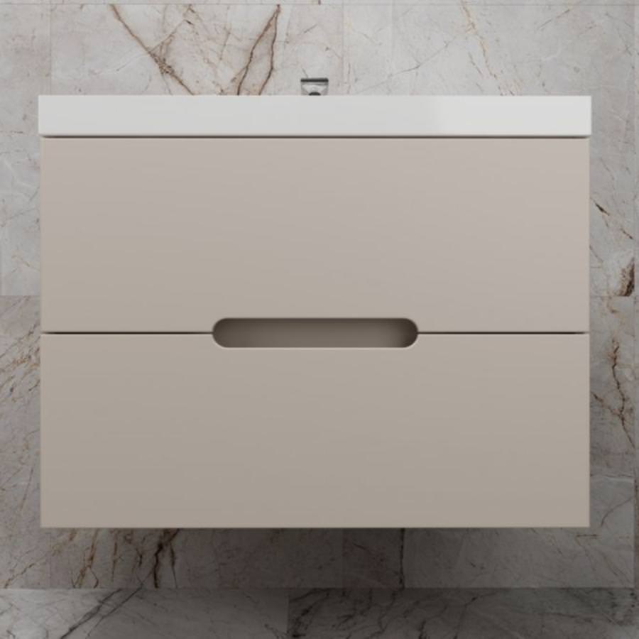 Тумба с раковиной подвесная  Style Line Матис 70 умывальник Andrea Classic 700 крем ЛС-00002309 в 100Kran: Широкий выбор и доступные цены.