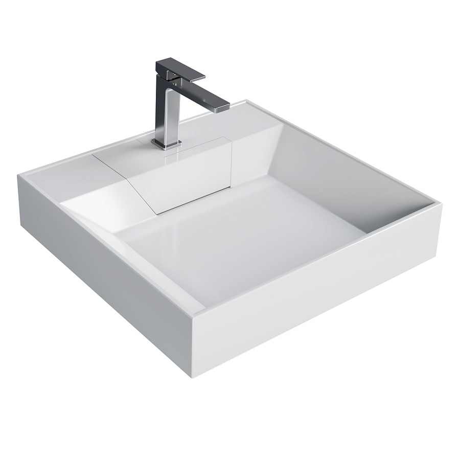 Раковина Grossman LUXOR 60 см 11.R01.60.000 белый глянец 100Kran: Широкий выбор и доступные цены.