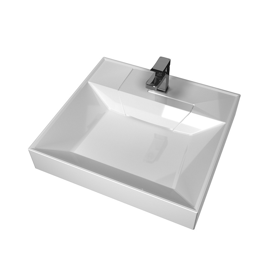 Раковина Grossman LUXOR 60 см 11.R01.60.000 белый глянец 100Kran: Широкий выбор и доступные цены.