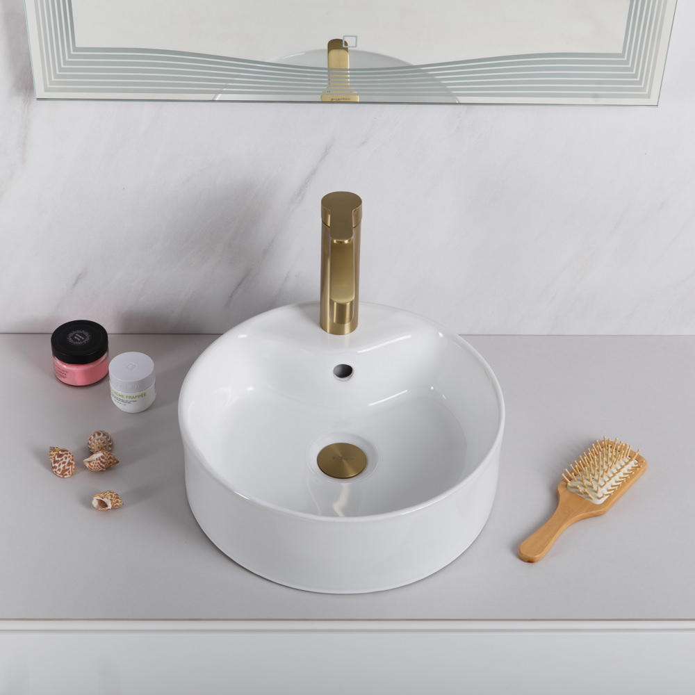 Накладная раковина BelBagno BB1400 37  см белая глянцевая в 100Kran: Широкий выбор и доступные цены.