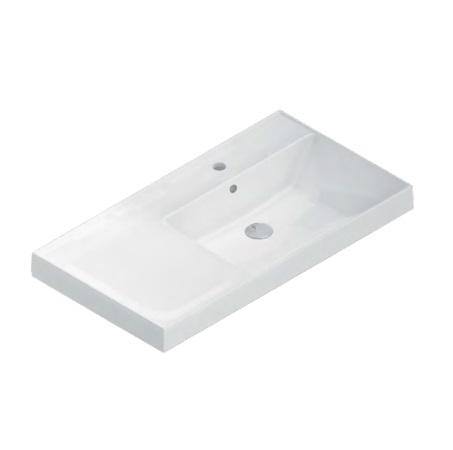 Раковина мебельная La Fenice 90 правая CU.NN.90R белая в 100Kran: Широкий выбор и доступные цены.