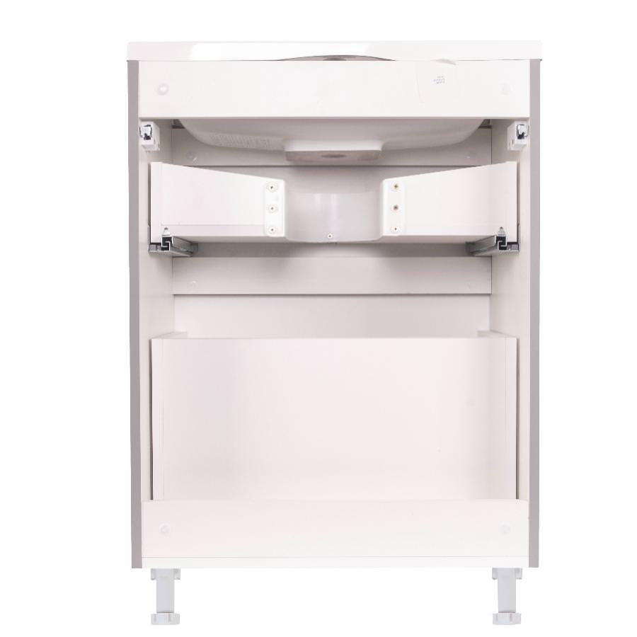 Тумба напольная Style Line Бергамо мини 60 см СС-00002309 антискрейтч серый в 100Kran: Широкий выбор и доступные цены.