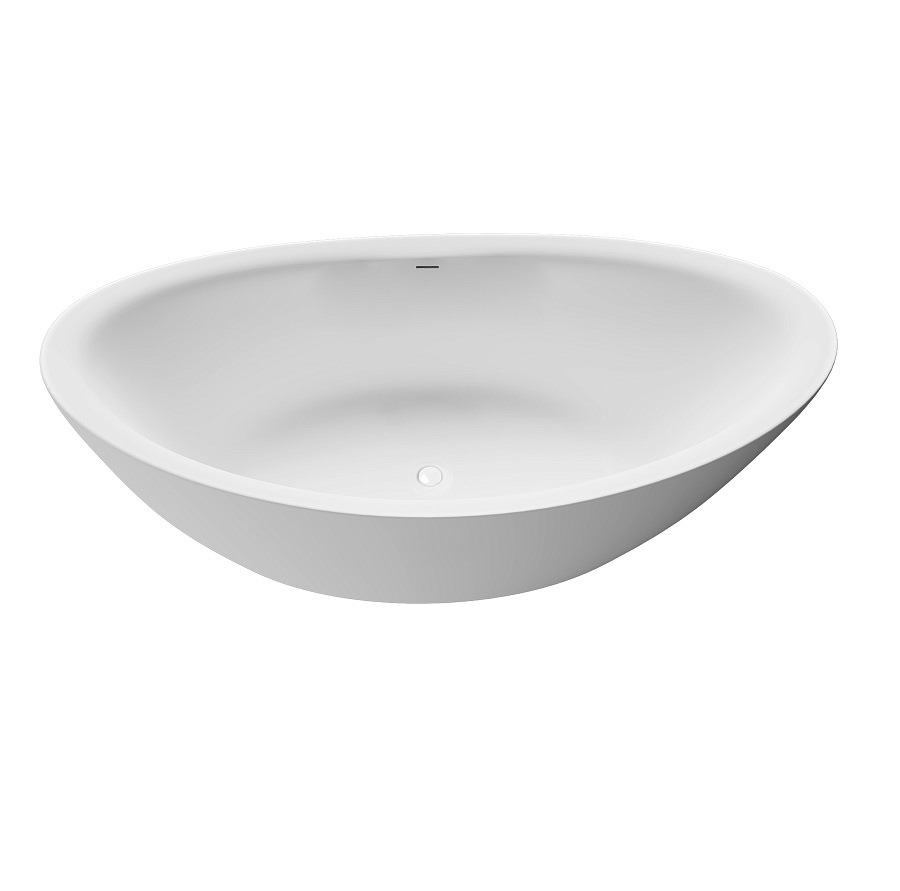 Ванна отдельностоящая Grossman Galaxy GR-1402M 180х85х65 см белый матовый в 100Kran: Широкий выбор и доступные цены.