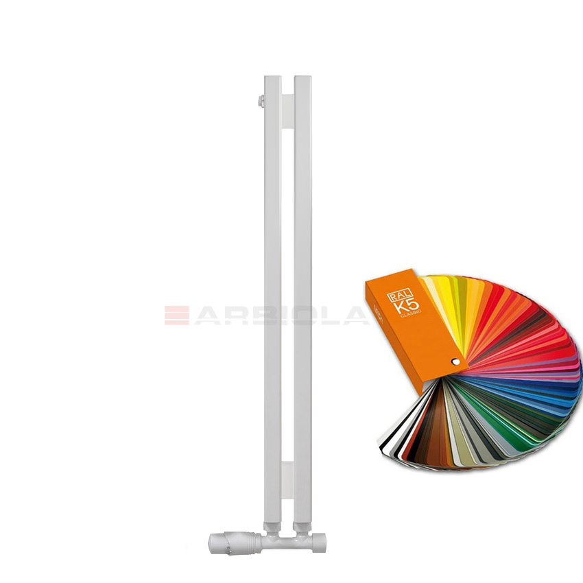 Вертикальный радиатор с нижним подключением Arbiola Compact V 102422 8 х 75 см ral classic от интернет-магазина сантехники 100Kran!
