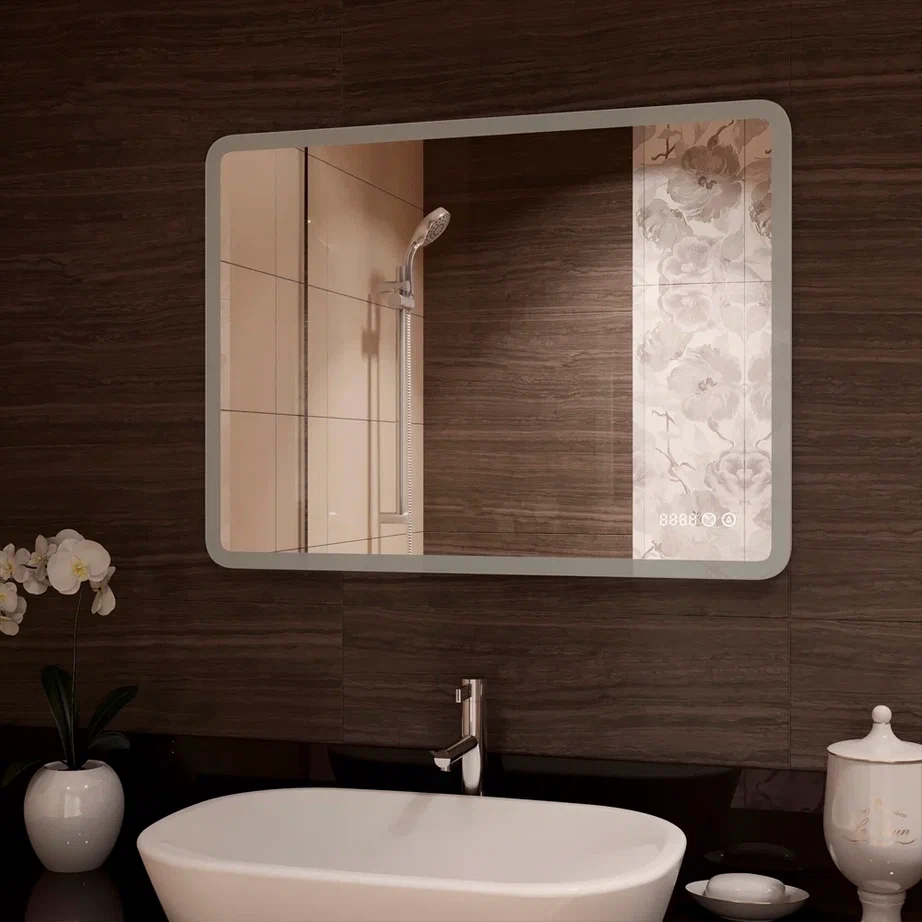 Зеркало с подсветкой "Demure luxe" 800x700 100Kran: Широкий выбор и доступные цены.