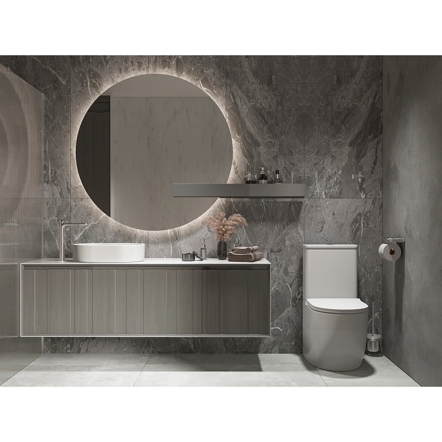 Унитаз напольный Knotlor ЭССЕНЦИЯ WC655WG белый в 100Kran: Широкий выбор и доступные цены.