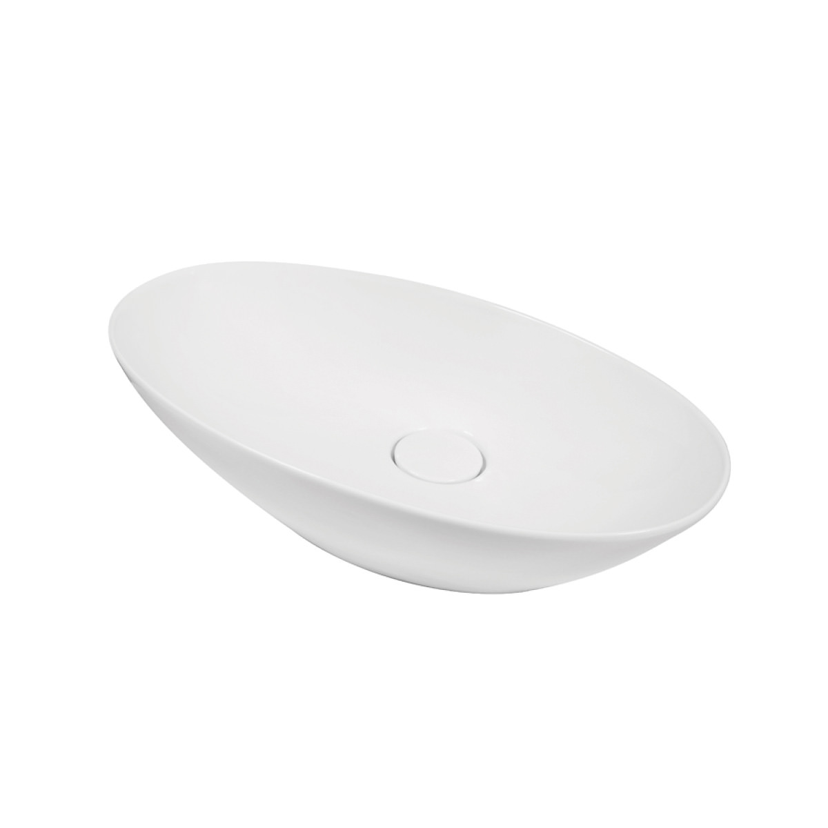 Раковина накладная Dreja ТРИУМФ 56 см белый 641266 в 100Kran: Широкий выбор и доступные цены.