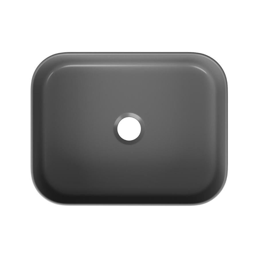 Раковина накладная 50 см Point Меркурий PN43832GM графит в 100Kran: Широкий выбор и доступные цены.