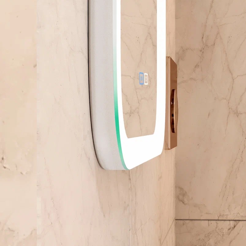 Зеркало с подсветкой Континент "Glamour medium" 600x800 ЗЛП268 100Kran: Широкий выбор и доступные цены.