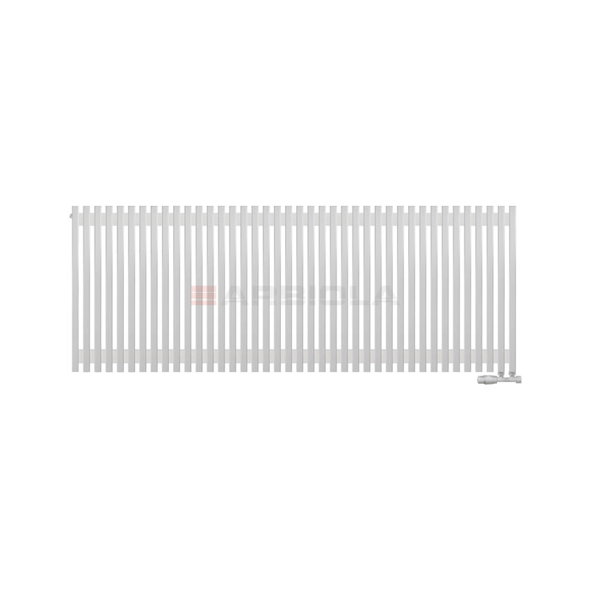 Вертикальный радиатор с нижним подключением Arbiola Compact V 102417 198 х 70 см белый матовый ral 9016 от интернет-магазина сантехники 100Kran!