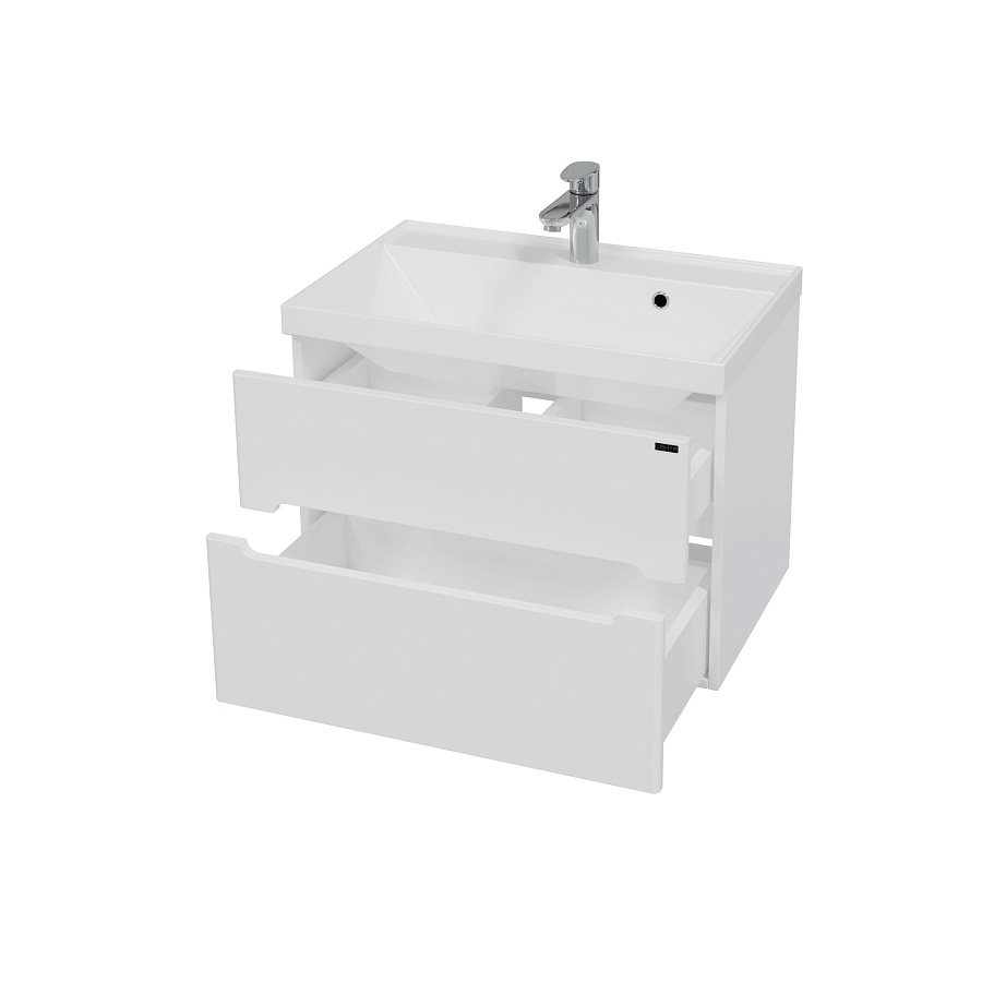 Тумба под раковину подвесная СаНта Лондон 70 см 224003л белая в 100Kran: Широкий выбор и доступные цены.