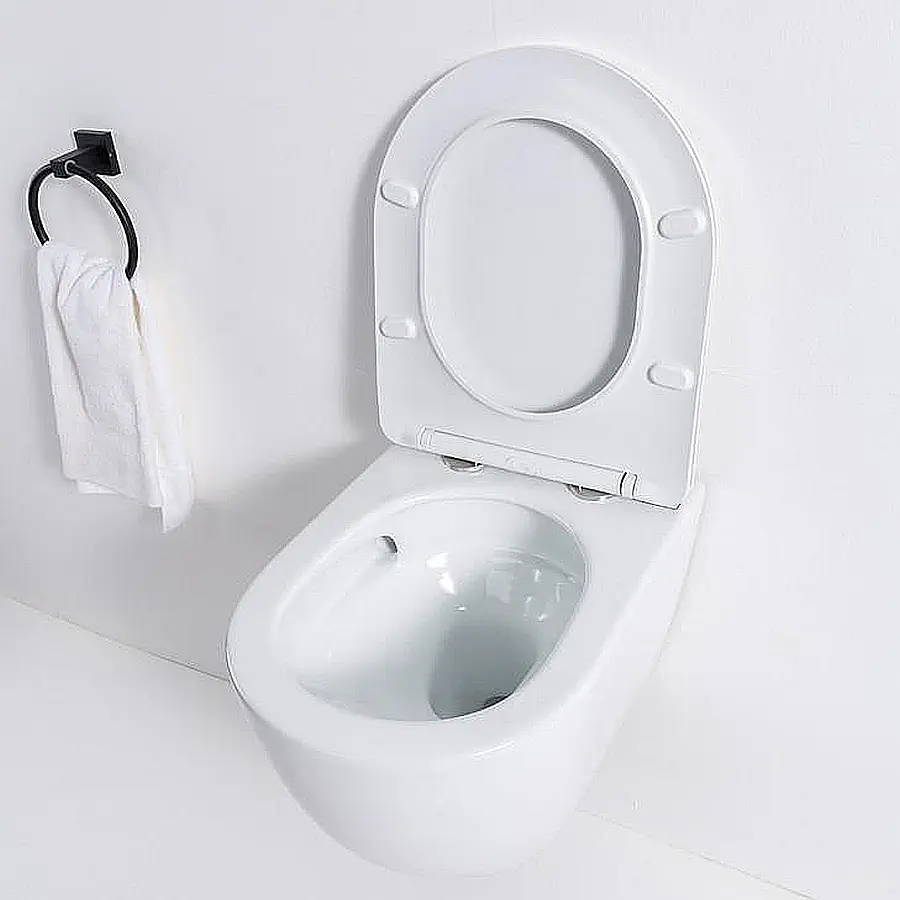 Унитаз безободковый подвесной Casa Benelle BC-1007 Tornado белый в 100Kran: Широкий выбор и доступные цены.