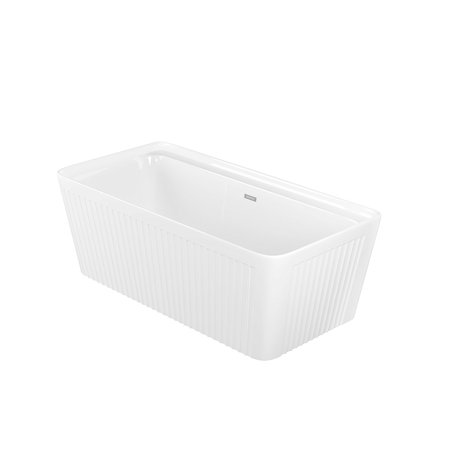 Ванна пристенная Grossman Cristal GR-28021 150х75х58 см белый в 100Kran: Широкий выбор и доступные цены.