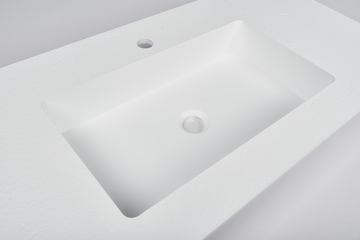 Раковина мебельная ACQUABELLA INTEGRA SF SLATE 100 BLANCO белый в 100Kran: Широкий выбор и доступные цены.